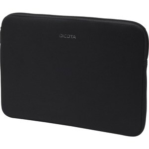 Dicota Perfect Skin Tasche (Sleeve) für 33 cm (13 Zoll) bis 33,8 cm (13,3 Zoll) Notebook - Schwarz - Neopren Körper - Krat