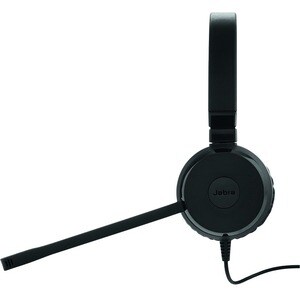 Jabra EVOLVE 30 II Kabel Kopfbügel Stereo Headset - Schwarz - Binaural - Ohraufliegend - Geräuschunterdrückung - Host-Schn
