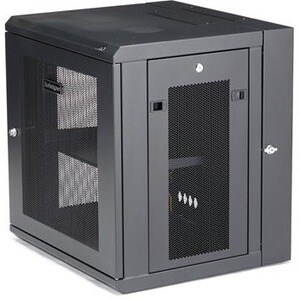 Rack Serveur 12U 19" à Montage Mural - Boîtier Armoire Serveur à Charnières - Jusqu'à 40,6 cm de Profondeur - Armoire Rése