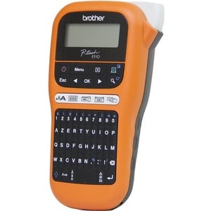 Brother P-touch PT-E110 Elektronischer Etikettendrucker - Thermotransfer - 20 mm/s Mono - 180 dpi - Klebefilm - Batterie -