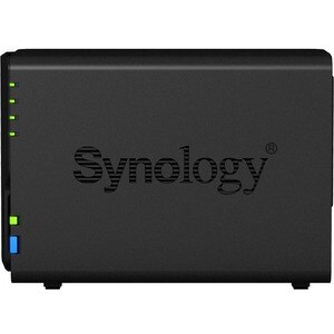  Synology DiskStation DS218 2 x Total Bays SAN/NAS-Speichersystem - Intel Celeron Dual-Core 2 GHz - 2 GB RAM - DDR3L SDRAM
