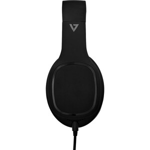 V7 Premium HA701-3EP Kabel Kopfbügel, Über das Ohr Stereo Headset - Schwarz - Binaural - Ohrumschließend - 12 Hz bis 20 kH