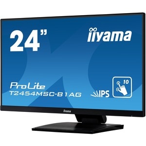iiyama ProLite T2454MSC-B1AG. Bildschirmdiagonale: 60,5 cm (23.8"), Display-Auflösung: 1920 x 1080 Pixel, HD-Typ: Full HD,