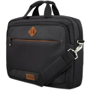 Sacoche de transport Urban Factory Ecologic ETC15UF pour 26,7 cm (10,5") à 35,6 cm (14") Ordinateur Portable - Noir - Impe