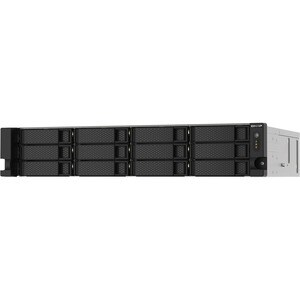 QNAP TS-1273AU-RP-8G 8 x Gesamtzahl Einschübe SAN/NAS-Speichersystem - 5 GB Größe Flash-Speicher - AMD Ryzen V1500B Quad-C
