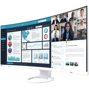 EIZO FlexScan EV3895-WT. Bildschirmdiagonale: 95,2 cm (37.5 Zoll), Bildschirmauflösung: 3840 x 1600 Pixel, HD-Typ: UltraWi