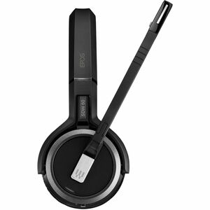 EPOS IMPACT SDW 60 Ersatz-Headset Stereo ohne Basisstation - Schwarz - DECT - Geräuschunterdrückung Mikrophon