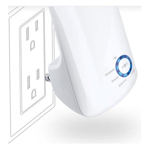 TP-Link TL-WA850RE IEEE 802.11n 300 Mbit/s Drahtloser Range-Extender - 1 x Netzwerk (RJ-45) - Ethernet, Fast Ethernet - Wa