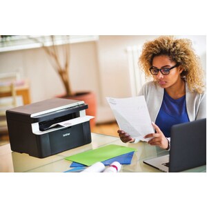 Imprimante laser multifonction Brother DCP-1612W Sans fil - Monochrome - Copieur/Imprimante/Scanner - Impression N&B 22 - 