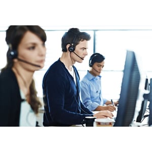 Jabra BIZ 2400 II QD Kabel Kopfbügel Stereo Headset - Binaural - Ohraufliegend - Geräuschunterdrückung - Host-Schnittstell