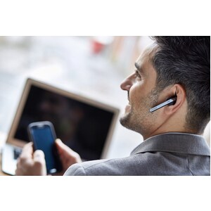 Casque (Oreillette) Jabra STEALTH UC MS - Sans fil - Design Intra-auriculaire - Mono Canal - Monaural - Oreille-externe - 