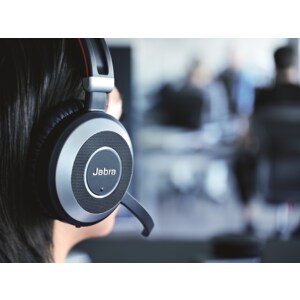 Jabra EVOLVE 30 II USB-A MS Wired Over-the-head Mono Headset - Monaural - Supra-aural - Noise Canceling - Mini-phone (3.5mm)