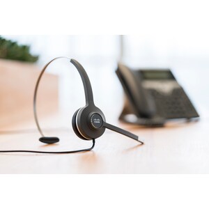 Cisco 531 Kabel Kopfbügel Mono Headset - Monaural - Ohraufliegend - 50 Hz bis 18 kHz Frequenzgang - Elektret-Mikrofon, Kon