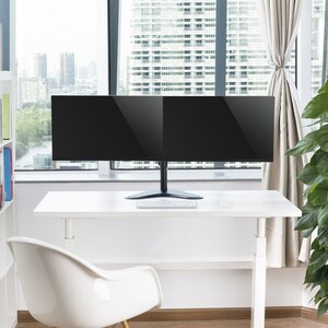 V7 DS2FSD-2E Höhenverstellbar Monitorständer - Bildschirmgröße: 33 cm (13 Zoll) bis 81,3 cm (32 Zoll) - 8 kg Tragfähigkeit