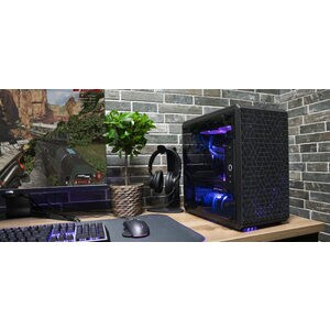 Cooler Master MasterBox Q500L Computer Case - Mid-tower - Black - Steel, Plastic, Acrylic - 2 x Bay - 1 x 4.72" x Fan(s) I