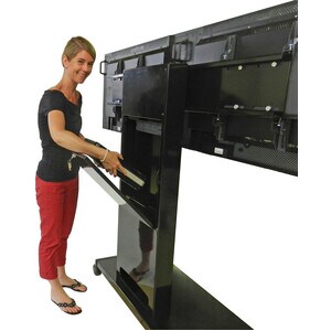 Unicol Rhobus Monitorständer - Bildschirmgröße: Bis zu 144,8 cm (57 Zoll) - 105 kg TragfähigkeitDisplay Type Supported: - 