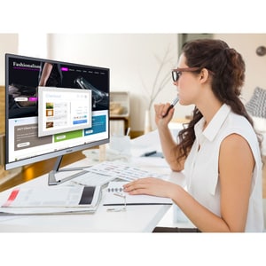 Viewsonic VX Series VX2476-SMH. Bildschirmdiagonale: 60,5 cm (23.8"), Display-Auflösung: 1920 x 1080 Pixel, HD-Typ: Full H