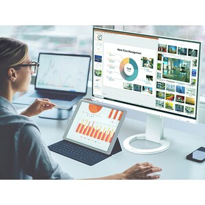 EIZO FlexScan EV2760-WT. Bildschirmdiagonale: 68,6 cm (27"), Display-Auflösung: 2560 x 1440 Pixel, HD-Typ: Quad HD, Bildsc