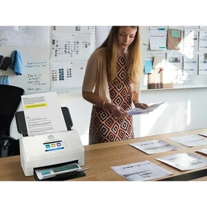 HP Scanjet Enterprise Flow N7000 snw1 Einzugsscanner - 600 dpi Optische Auflösung - 48-bit Farbtiefe - 8-bit Graustufen - USB