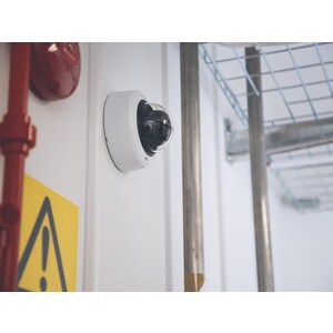 AXIS P3248-LV 4K Netzwerkkamera - Farbe - Kuppel - Weiß - 40 m Infrarot Nachtsicht - H.264, H.264 (MPEG-4 Teil 10/AVC), H.
