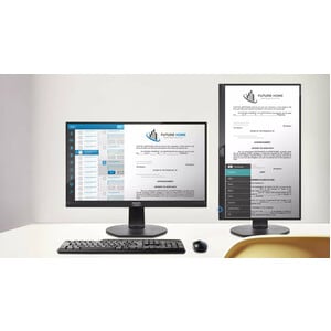Philips 240B9 24 Zoll Class WUXGA LCD-Monitor - 16:10 Format - Schwarz - 61,2 cm (24,1 Zoll) Viewable - IPS-Technologie (I
