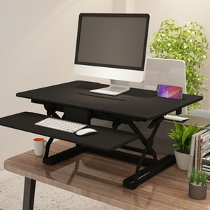 V7 DT3SSB Höhenverstellbar Multifunktions-Erhöhung für PC - Bildschirmgröße: 25,4 cm (10 Zoll) bis 81,3 cm (32 Zoll) - 15 