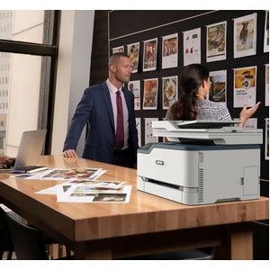 Xerox C235 A4 22 Seiten/Min. Kopie/Druck/Scan/Fax Wireless PS3 PCL5e/6 Automatischer Vorlageneinzug 2 Behälter Gesamt 251 