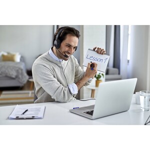 KENSINGTON HIFI USB HEADPHONES WITH MIC AND VOLUME CONTROL BUTT