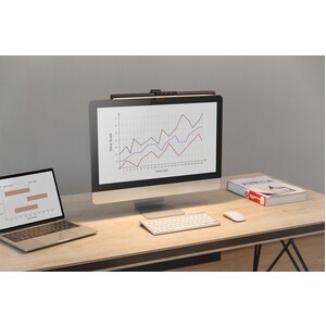 Digitus LED Monitor-Leuchte mit Klemmbefestigung. Markenkompatibilität: Universal, Material: ABS, Aluminium, Produktfarbe: