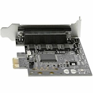 StarTech.com 4 Port Seriell RS232 PCI Express Schnittstellenkarte. Hostschnittstelle: PCIe, Ausgangsschnittstelle: Seriell