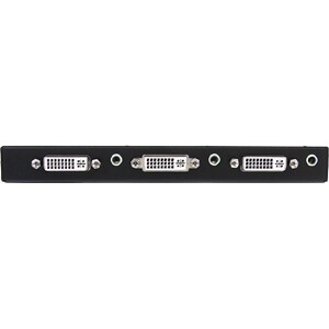 StarTech.com 2 Port DVI Video Splitter mit Audio - 1920 x 1200 - 10 m Maximale Betriebsreichweite - Audio Line-In - Audio 