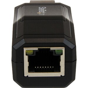 StarTech.com Adaptateur Réseau USB 3.0 vers RJ45 Gigabit Ethernet - 10/100/1000Mbps - Noir - USB - 1024 Mo/s Taux de trans