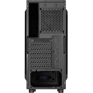 VS4-V Computergehäuse - Mini ITX, Micro ATX, ATX Motherboard Supported - Mid-Tower - Schwarz - 10 x Bay(s) - 2 x 120 mm x 