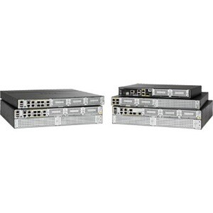 Routeur avec Licence VSEC Cisco 4000 4321 - 2 Ports - 2 RJ-45 Port(s) - Port de gestion - 4 - 4 Go - Gigabit Ethernet - 1U
