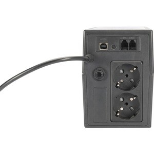 Digitus Line-interactive USV - 600 VA/360 W - Kompakt - 8 Stunde(n) Recharge - 230 V AC Eingang - 230 V AC Ausgang