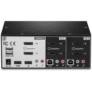 Trendnet TK-240DP, 3840 x 2160 Pixel, 4K Ultra HD, Schwarz