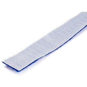 StarTech.com 7,6 m Klettbandrolle, Wiederverwendbare Zuschneidbare Klettkabelbinder, Industrielle Klettverschluss Rolle, B