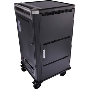 V7 CHGCT30-1E Laptop/Tablet-Ladewagen - Schiebegriff Griff - 4 Rollen - 127 mm Rollengröße - Kalt gewalzter Stahl - 599,9 