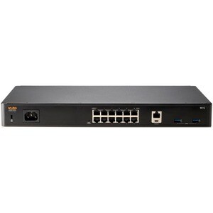 HPE 9000 9012 Router - TAA-konform - 12 Anschlüsse - PoE Ports - Management-Port - Gigabit-Ethernet - Rackmontage - 1 Jahr(e)