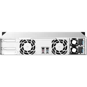 QNAP TS-1273AU-RP-8G 8 x Gesamtzahl Einschübe SAN/NAS-Speichersystem - 5 GB Größe Flash-Speicher - AMD Ryzen V1500B Quad-C