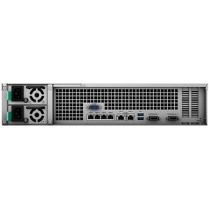 Synology RackStation RS3621XS+ 12 x Gesamtzahl Einschübe SAN/NAS-Speichersystem - Intel Xeon D-1541 Octa-Core 2,10 GHz - 8