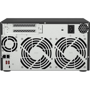 QNAP TS-873A-8G 8 x Gesamtzahl Einschübe NAS-Speichersystem - 5 GB Größe Flash-Speicher - AMD Ryzen V1500B Quad-Core 2,20 