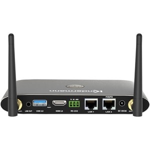 KINDERMANN Klick & Show K-40 Dualband IEEE 802.11ac Wireless Presentation Gateway - 2,40 GHz, 5 GHz - 2 x Netzwerk (RJ-45)