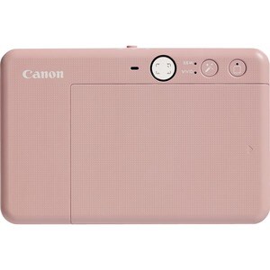 Canon Zoemini S2. Produktfarbe: Roségold, Maximum Brennweite (äquivalent 35 mm Kleinbild): 25,7 mm, Fotopapiergrössen (imp