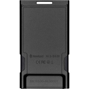 Wireless data colector. Flat design with 2D reader and BT 5.0. Includes neck lanyard, retractable belt clip and USB-C cable
