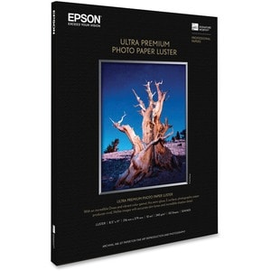 50 SHEET 8.5X11 LTR PREMIUM LUSTER PHOTO PAPER