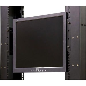 StarTech.com 4 HE Universal VESA LCD-Monitorhalterung für 19 Zoll Rack oder Schrank, TAA-konform, Halterung aus kaltgepres