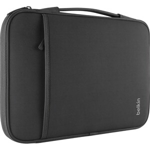 Belkin Tasche (Sleeve) für 33 cm (13 Zoll) Notebook - Schwarz - Neopro, Fleece Körper - Verschleißfeste Innenseite - Griff