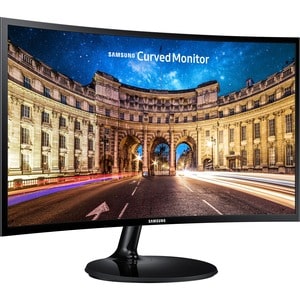 Samsung C27F390 27" Full HD Curved Screen LED LCD Monitor - 16:9 - High Glossy Black - TAA Compliant - 27" Class - 1920 x 
