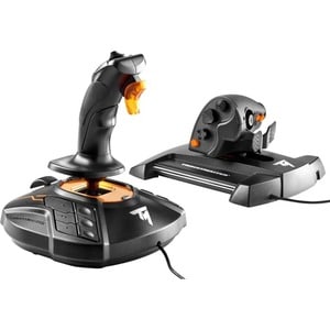Thrustmaster T.16000M FCS Hotas - Cable - PC - Orange